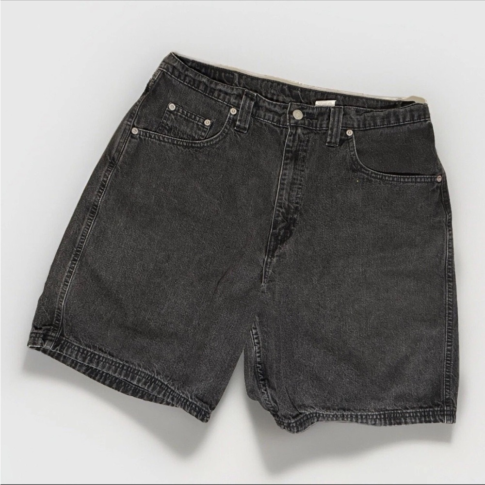 Levi's Vintage 1995  Denim Jean Shorts Jorts White Tab High Rise